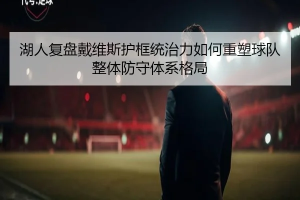 湖人复盘戴维斯护框统治力如何重塑球队整体防守体系格局